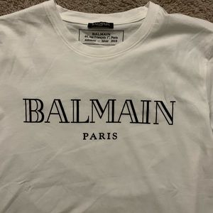 Balmain T-shirt White Size S
